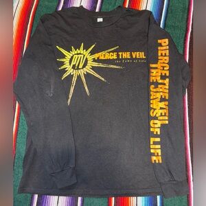 Pierce The Veil Long Sleeve Band Shirt – The Jaws of Life – Size L